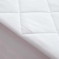 Product photograph of Bedeck Of Belfast Quilted Cotton Mattress Protector Double from Bedeck Home