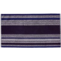 Product photograph of Bedeck Of Belfast Imara Bath Mat Navy from Bedeck Home
