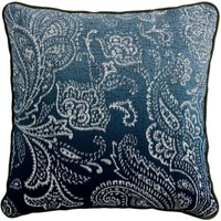 Product photograph of Bedeck Of Belfast Oren Cushion 50cm X 50cm Teal from Bedeck Home