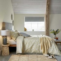 Product photograph of Helena Springfield Melforde Single Duvet Cover Set Yellow from Bedeck Home