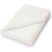 Product photograph of Helena Springfield Brushed Cotton Double Flat Sheet White from Bedeck Home