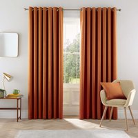 Product photograph of Helena Springfield Eden Lined Curtains 90 X 72 Ginger from Bedeck Home