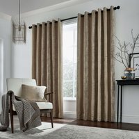 Product photograph of Helena Springfield Roma Lined Curtains 66 X 72 Truffle from Bedeck Home