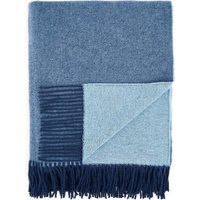Product photograph of Land Shore Espie Throw Blue from Bedeck Home