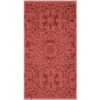 Product photograph of William Morris St James Bath Towel Red from Bedeck Home
