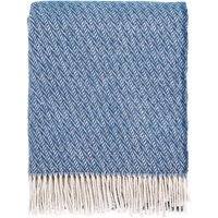 Product photograph of Murmur Cara Throw Ballintoy Blue from Bedeck Home