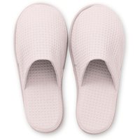 Product photograph of Murmur Spa Collection Waffle Slippers Rose from Bedeck Home