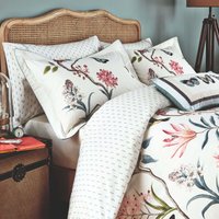 Product photograph of Sanderson Clementine Kingsize Duvet Cover Set Duck Egg from Bedeck Home