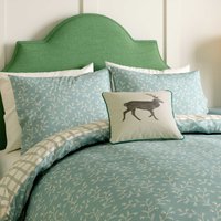 Product photograph of Sanderson Everly Double Duvet Cover Set Duck Egg from Bedeck Home