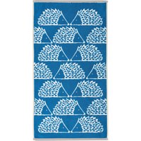 Product photograph of Scion Spike Bath Towel Blue from Bedeck Home