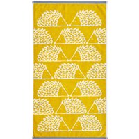 Product photograph of Scion Spike Bath Towel Mustard from Bedeck Home