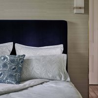 Product photograph of Zoffany Ebru Double Duvet Cover La Seine from Bedeck Home