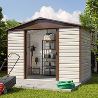 Product photograph of 10 X 6 Yardmaster Shiplap Metal Shed 3 03m X 1 97m from Buy Sheds Direct