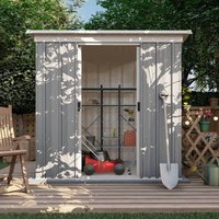 Product photograph of 6 X 4 Yardmaster Platinum Tall Pent Metal Shed 1 9m X 1 19m from Buy Sheds Direct