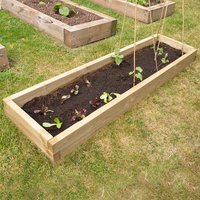 Product photograph of Forest Caledonian Long Raised Bed 1 6 X 6 0 45m X 1 8m from Buy Sheds Direct