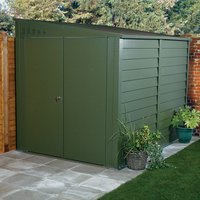 Product photograph of 9x4 Trimetals Protect A Bike Secure Garden Storage from Buy Sheds Direct