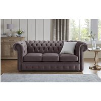 Product photograph of Chesterfield 3 Seater Fabric Malta 02 Lavender Sofa from Chesterfield Sofas