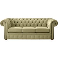 Product photograph of Chesterfield 3 Seater Shelly Golders Green Leather Sofa Bespoke In Classic Style from Chesterfield Sofas