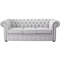 Product photograph of Chesterfield 3 Seater Shelly Seely Leather Sofa Bespoke In Classic Style from Chesterfield Sofas