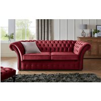 Product photograph of Chesterfield Beaumont 3 Seater Sofa Malta Red 14 from Chesterfield Sofas