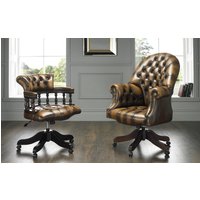 Product photograph of Chesterfield Birch And Dover Office Chair from Chesterfield Sofas