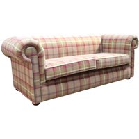 Product photograph of Chesterfield Handmade Tartan 1930 039 S 3 Seater Sofa Balmoral Heather Fabric In Classic Style from Chesterfield Sofas