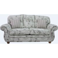 Product photograph of Claremont Handmade 3 Seater Sofa Settee Constance Heather Real Fabric from Chesterfield Sofas