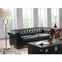 Product photograph of Kendal Vintage 3 Seater Distressed Leather Sofa from Chesterfield Sofas