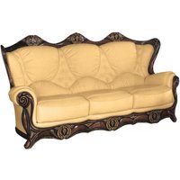 Product photograph of New Jersey Custom Made 3 Seater Sofa Italian Real Leather from Chesterfield Sofas