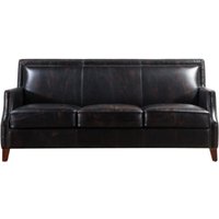 Product photograph of Portsmouth Handmade Vintage 3 Seater Sofa Settee Distressed Real Leather from Chesterfield Sofas