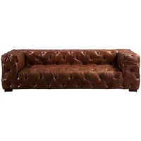 Product photograph of Vintage Handmade Chesterfield 3 Seater Sofa Buttoned Distressed Real Leather from Chesterfield Sofas