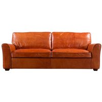 Product photograph of Vintage Mikado Handmade 3 Seater Sofa Retro Distressed Real Leather from Chesterfield Sofas