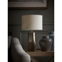 Product photograph of Greywashed Wood Table Lamp from Cox and Cox