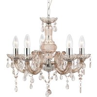 Product photograph of Marie Therese Mink Ceiling Light from Furniture in Fashion