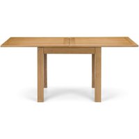 Product photograph of Aaralyn Wooden Flip Top Dining Table In Waxed Oak from Furniture in Fashion