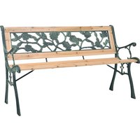 Product photograph of Adyta Outdoor Wooden Rose Design Seating Bench In Natural from Furniture in Fashion