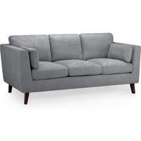 Product photograph of Airdrie Fabric 3 Seater Sofa In Grey from Furniture in Fashion
