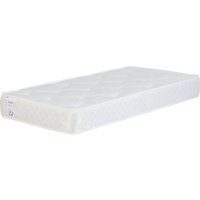 Product photograph of Akron Fabric Single Mattress In Ivory from Furniture in Fashion