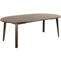 Product photograph of Alisto Wooden Extending Dining Table In Smoked Oak from Furniture in Fashion