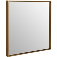 Product photograph of Andstima Large Square Wall Bedroom Mirror In Gold Frame from Furniture in Fashion