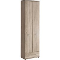 Product photograph of Arcata Wooden Hallway Storage Cabinet With 2 Doors In Sonoma Oak from Furniture in Fashion
