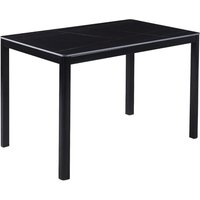 Product photograph of Arta Large Sintered Stone Dining Table In Black from Furniture in Fashion