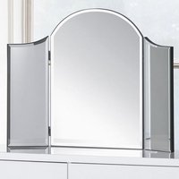 Product photograph of Cabriole Curved Dressing Table Mirror from Furniture in Fashion