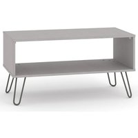 Product photograph of Avoch Wooden Open Coffee Table In Grey from Furniture in Fashion