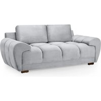 Product photograph of Aztec Plush Velvet 2 Seater Sofa In Grey from Furniture in Fashion