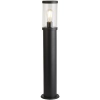 Product photograph of Bakerloo Polycarbonate Outdoor Post Lamp Large In Black from Furniture in Fashion