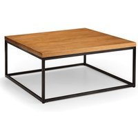 Product photograph of Barras Square Wooden Coffee Table In Oak from Furniture in Fashion