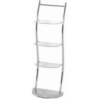 Product photograph of Chrome Bathroom Display Shelving Stand from Furniture in Fashion
