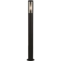 Product photograph of Batton Metal Outdoor Post Lamp In Matt Black from Furniture in Fashion