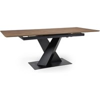 Product photograph of Bella Wooden Extending Dining Table In Light Walnut from Furniture in Fashion